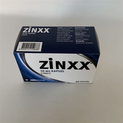 zinxx 50 mg nedir